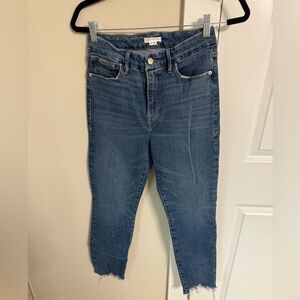 Good American Blue Ankle Jeans